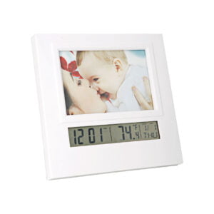 Dijital Saatli Resim Çerçevesi - 8204